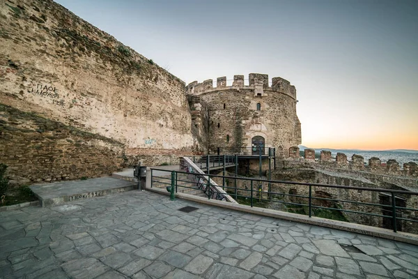 Torre Trigoniou, en la ciudad de Tesalónica, Grecia —  Fotos de Stock