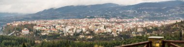Edessa şehir, Yunanistan, Avrupa'nın yüksek çözünürlüklü panorama