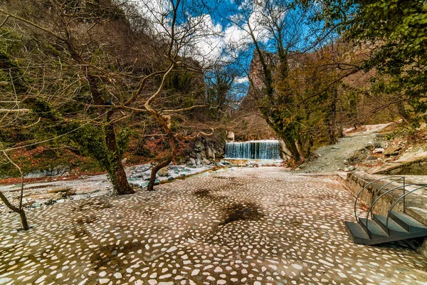 Loytra Pozar Hot Springs, uno de los destin turísticos más populares —  Fotos de Stock