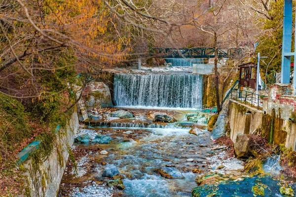 Loytra Pozar Hot Springs, uno de los destin turísticos más populares —  Fotos de Stock