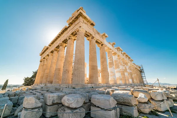 Parthenon-Acropolis van Athene archeologische plaats — Stockfoto