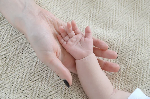 In my mother's hand — Stock Photo, Image