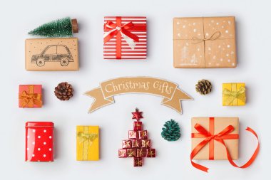 Noel Hediyelik kutular toplama