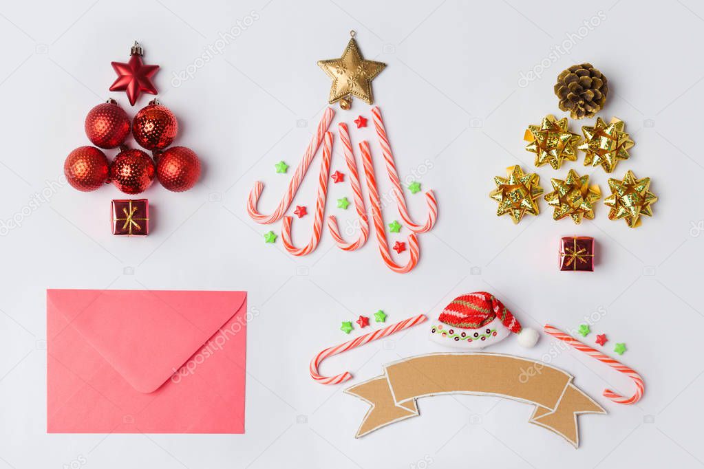 Christmas decorations and objects 