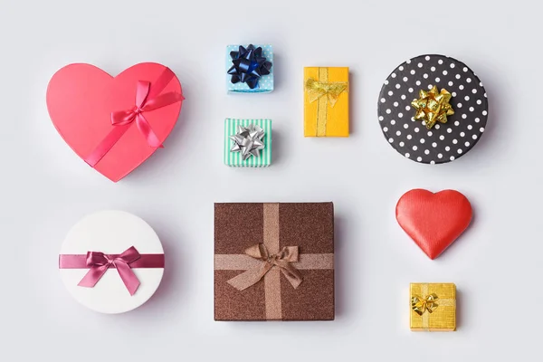 Gift boxes, template design — Stock Photo, Image
