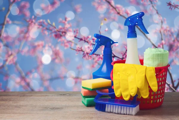 Spring cleaning concept — Stock Photo, Image