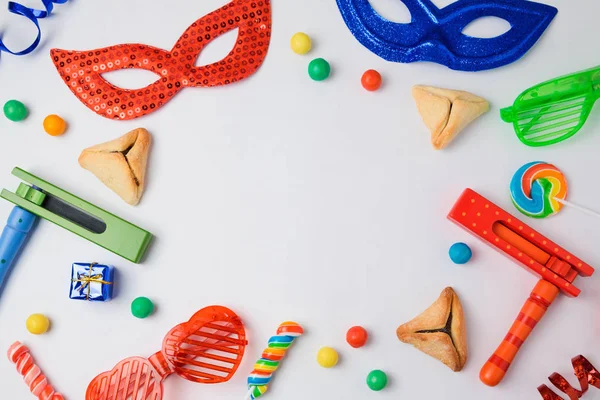 Férias judaicas conceito Purim — Fotografia de Stock