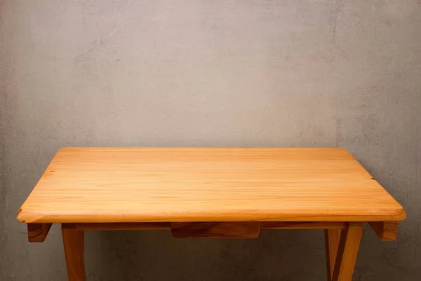 Table en bois vide o — Photo