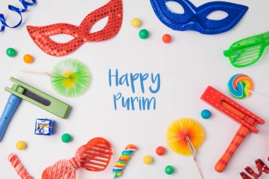 Yahudi karnaval Purim kutlama 