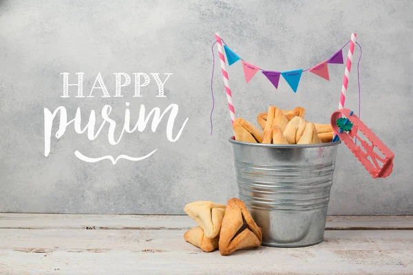 Purim üdvözlőlap-ünnep — Stock Fotó