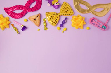 Purim tatil arka plan.