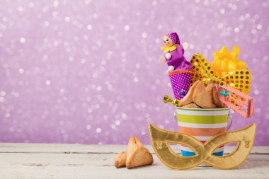 Purim tatil arka plan.