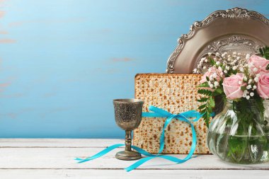 Jewish holiday Passover Pesah background clipart