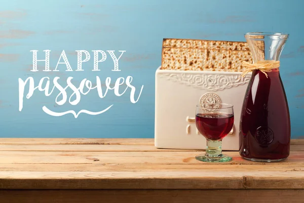 Jewish holiday Passover Pesah  card — Stock Photo, Image