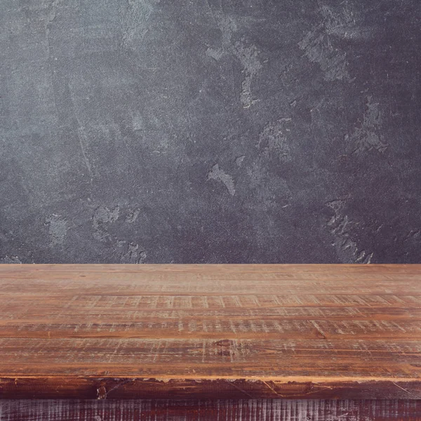 Empty wooden table — Stock Photo, Image