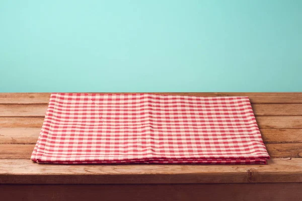 Mesa de cubierta de madera vacía — Foto de Stock