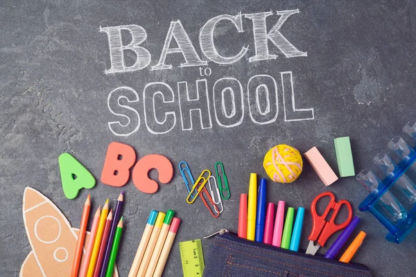 Back to school background — Stock Photo, Image