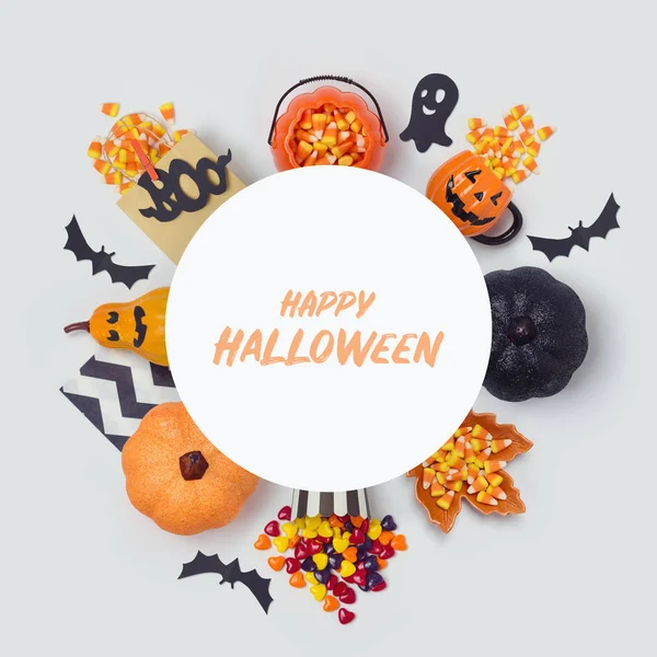 Gestaltung von Bannern für Halloween-Feiertage — Stockfoto