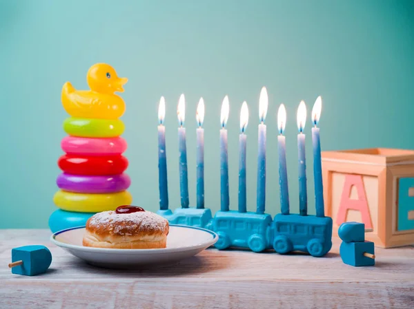 Jewish holiday Hanukkah  concept — Stock Photo, Image
