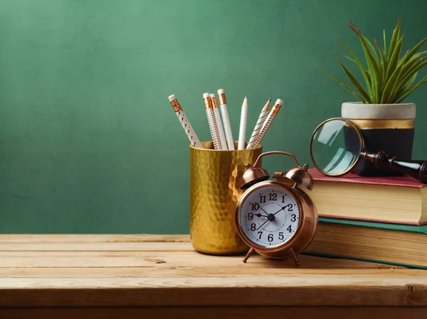 Conceito de educação e local de trabalho — Fotografia de Stock