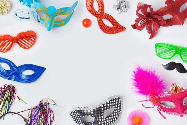 Carnival or mardi gras masks — Stock Photo, Image