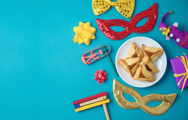 Purim sfondo vacanza — Foto Stock