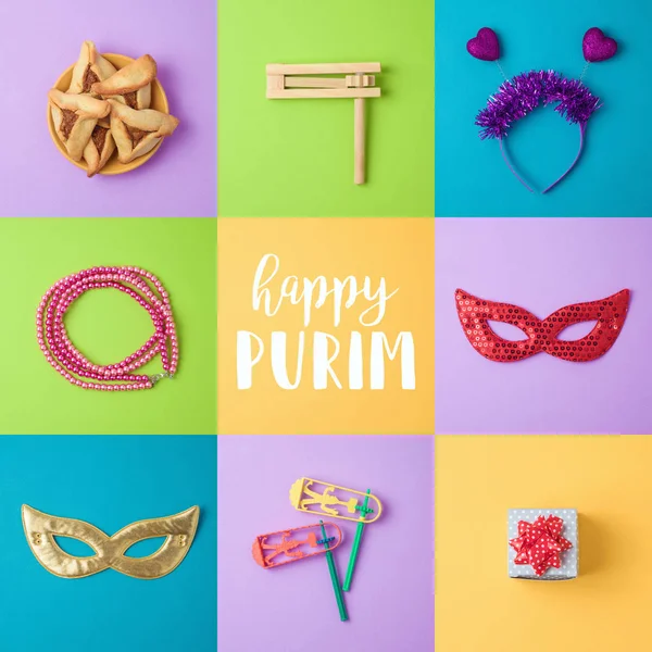 Purim fundo feriado — Fotografia de Stock