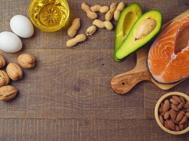 Ketogenic düşük karbonhidrat diyet kavramı