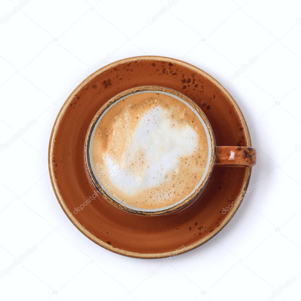 Coffee cup cappuccino