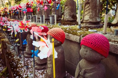 Zojoji Temple, Tokyo Jizo heykeli 