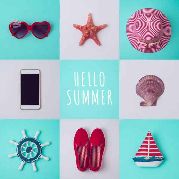 Begreppet sommarsemester — Stockfoto
