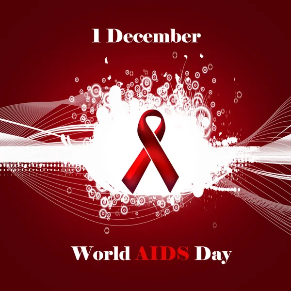 Всемирный день борьбы со СПИДом — стоковое фото