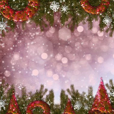 Festival dekorasyon doku 