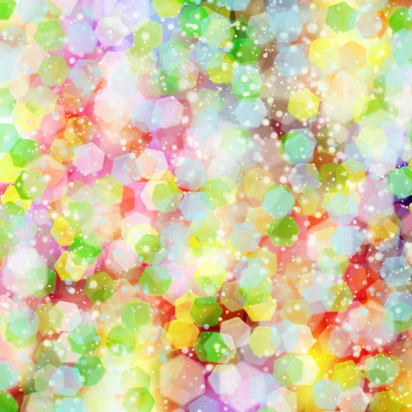 Colorful bokeh lights — Stock Photo, Image