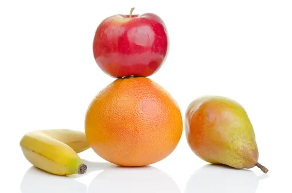 Apfel Orangenbirne Gesundheit gesunde Küche — Stockfoto