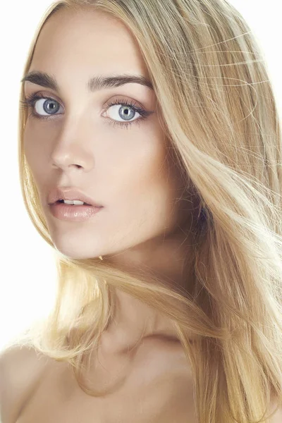 beautful genç kadın yüzü