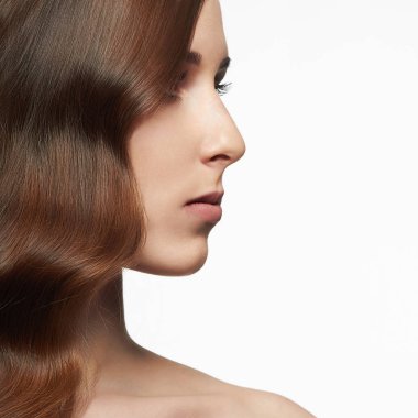 sağlıklı saç güzel genç kadın