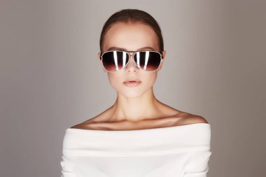 kadın sunglasses.fashionable kız