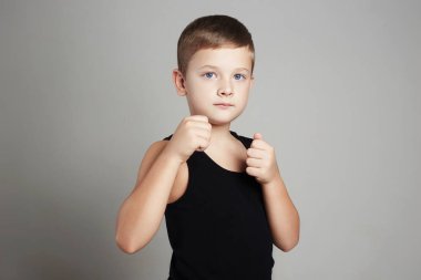 küçük karate boy.boxing çocuk