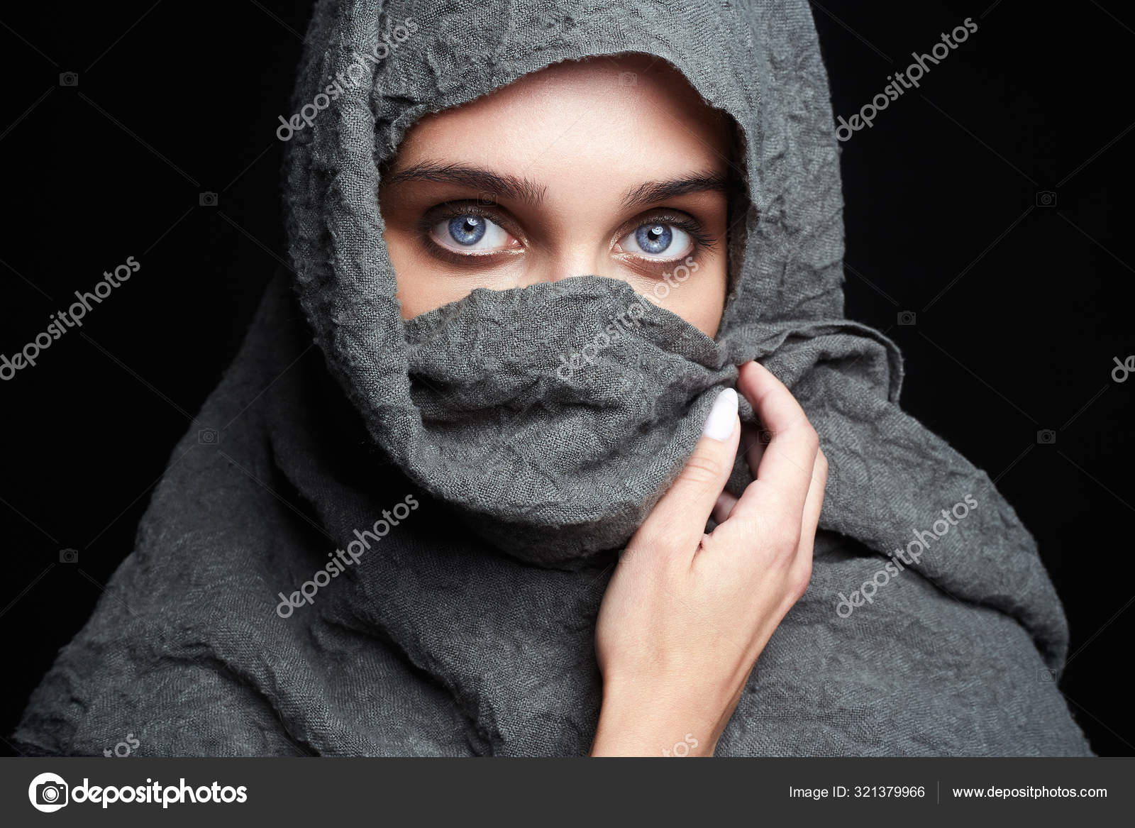 beautiful arab hijab