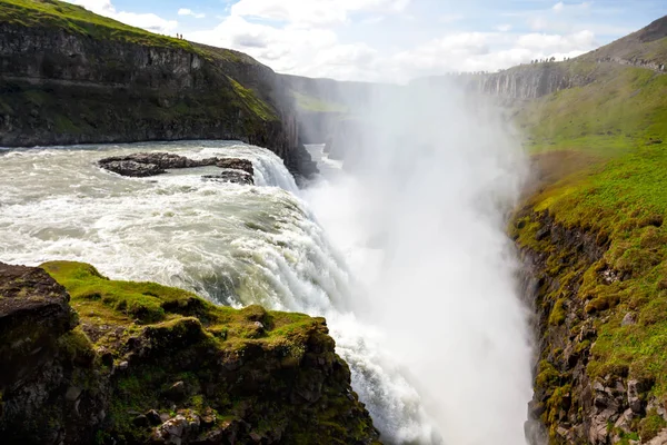 Gullfoss waterfall in Iceland — Stock Photo, Image