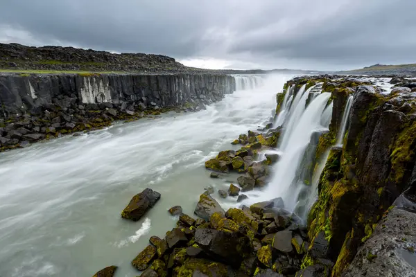 Hermosa cascada Selfoss en Islandia — Foto de Stock