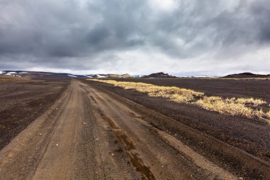 İzlanda ovaları yaz aylarında görüntülemek