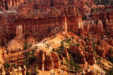 Bryce Canyon Milli Parkı, Utah, Amerika peyzaj