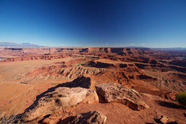 Muhteşem manzara, Canyonlands Milli Parkı Utah, ABD