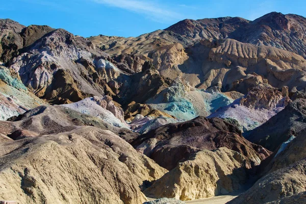Művész paletta mérföldkő helyet a Death Valley Nemzeti Park, C — Stock Fotó