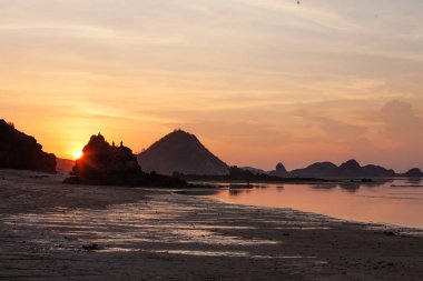 Hint Okyanusu, Endonezya, Lombok Adası doğal manzaraya