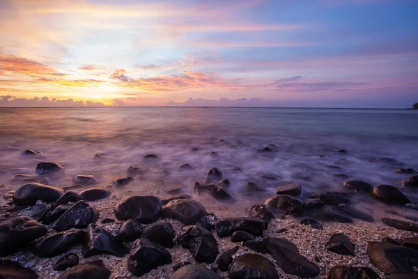 Vista panoramica sull'oceano Indiano in Indonesia, isola di Lombok — Foto Stock