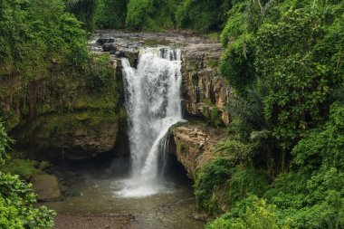 Endonezya Bali Ubud uzak olmayan ünlü Tegenungan