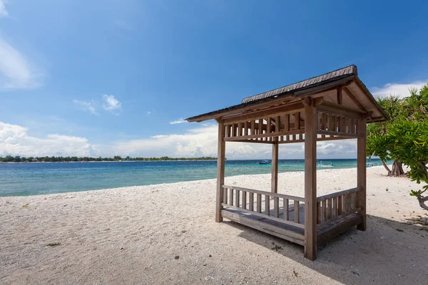 Pantai indah di pulau Gili Meno, Indonesia — Stok Foto
